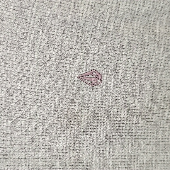 Volcom Green Ling Sleeve Hoodie Shirt Sz XL 14 - Picture 3 of 5